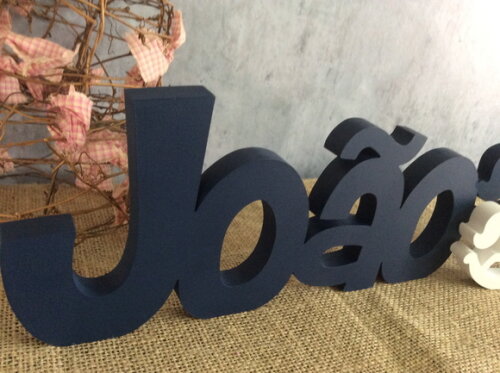 Letras Decorativas em MDF + cavalinhos