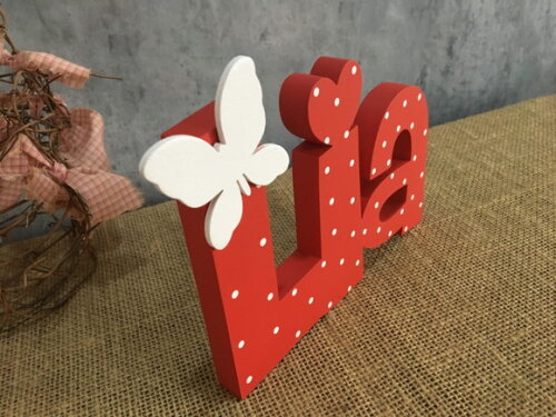 Letras Decorativas em mdf Jardim das Borboletas