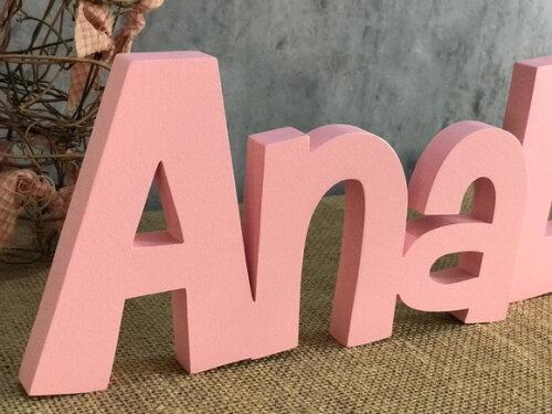 Letras Decorativas em MDF Linha CH