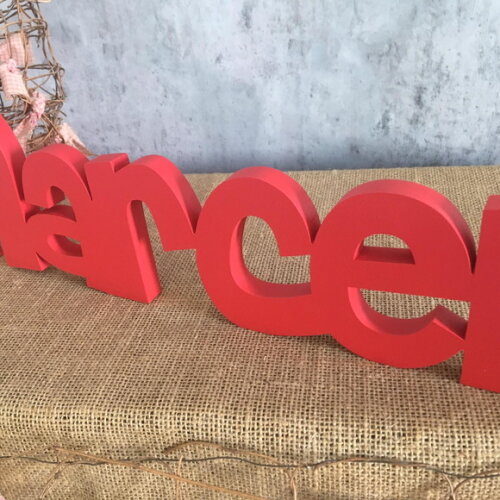 Letras Decorativas em MDF Linha CH