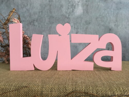 Letras Decorativas em MDF Linha CH