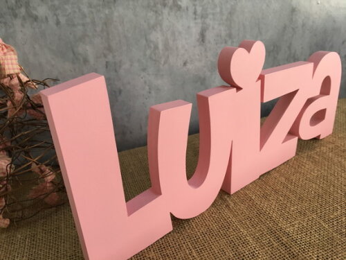 Letras Decorativas em MDF Linha CH