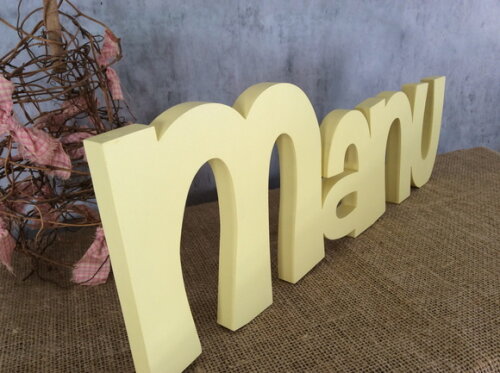 Letras Decorativas em MDF Linha CH