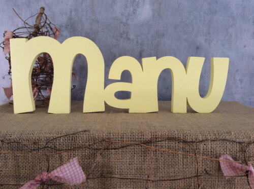 Letras Decorativas em MDF Linha CH