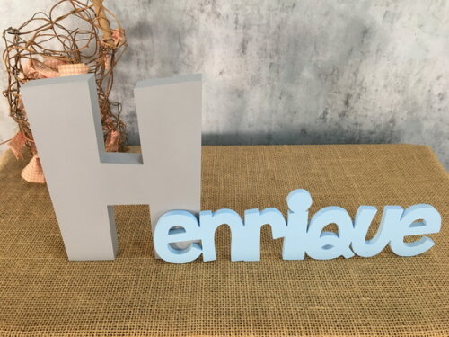 Letras Decorativas em MDF PERSONALIZADO 18cm