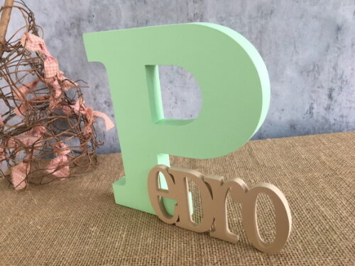 Letras Decorativas em MDF PERSONALIZADO 18cm