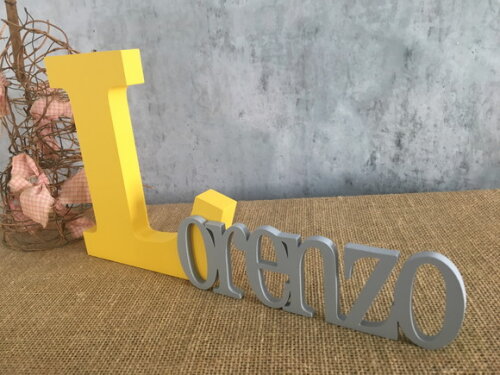 Letras Decorativas em MDF PERSONALIZADO 18cm