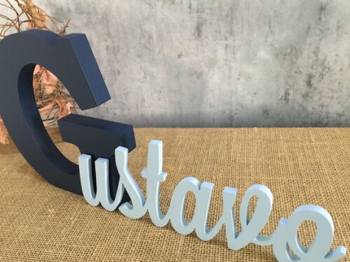 Letras Decorativas em MDF PERSONALIZADO 18cm