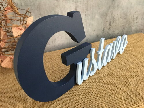 Letras Decorativas em MDF PERSONALIZADO 18cm