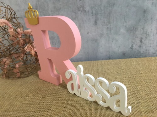 Letras Decorativas em MDF PERSONALIZADO 18cm