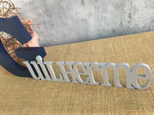 Letras Decorativas em MDF PERSONALIZADO 18cm