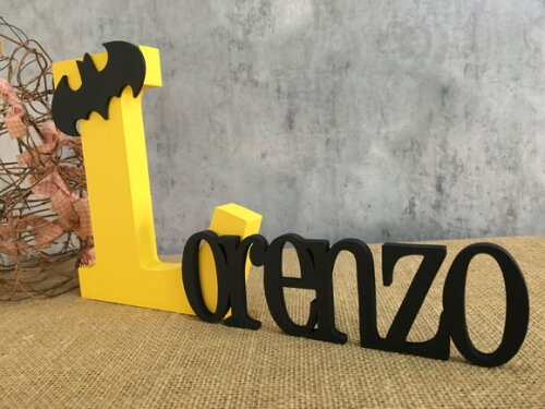 Letras Decorativas em MDF PERSONALIZADO 18cm