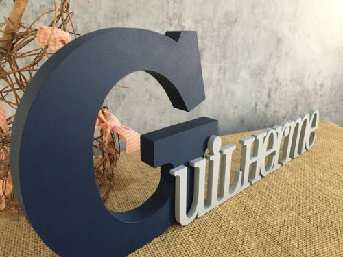 Letras Decorativas em MDF PERSONALIZADO 18cm