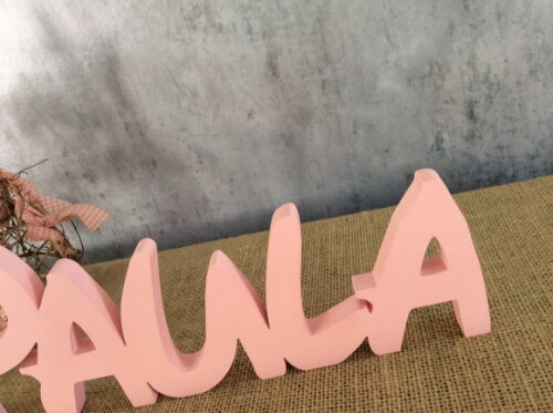 Letras Decorativas Festa Disney MInnie Laço de Resina