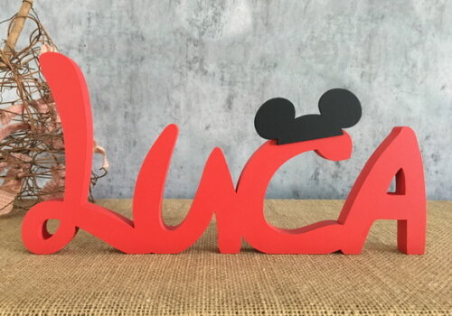 Letras Decorativas Festa Mickey