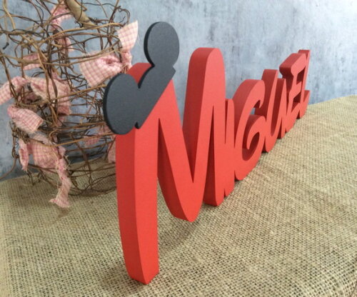 Letras Decorativas Festa Mickey