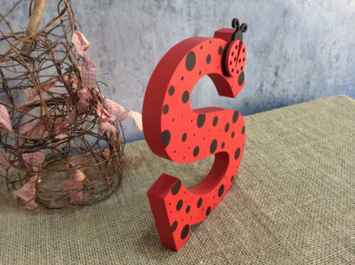 Letras Decorativas Lady Bug -Miraculous