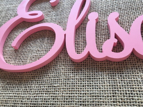 Letras Decorativas Nome de Parede
