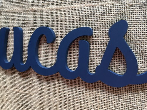 Letras Decorativas Nome de Parede