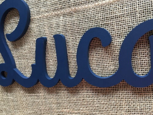 Letras Decorativas Nome de Parede