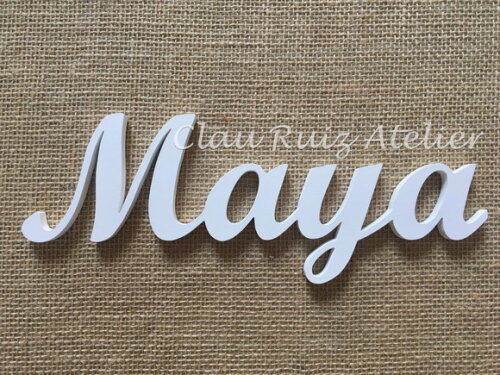 Letras Decorativas Nome De Parede