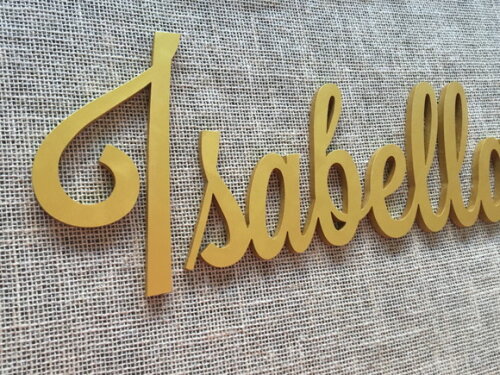 Letras Decorativas Nome De Parede