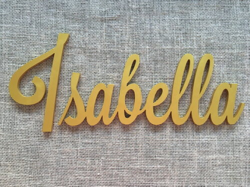 Letras Decorativas Nome De Parede