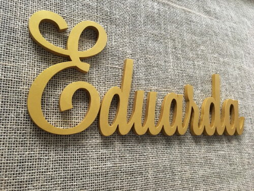 Letras Decorativas Nome De Parede