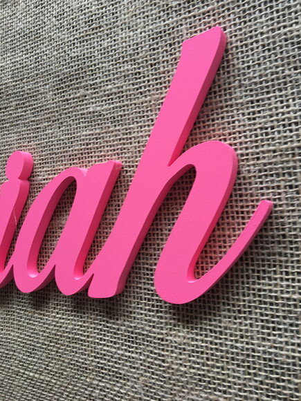 Letras Decorativas Nome De Parede