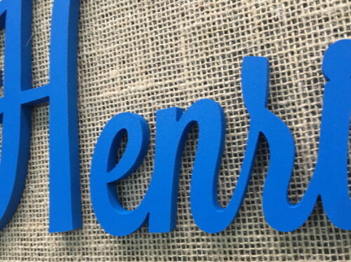 Letras Decorativas Nome De Parede