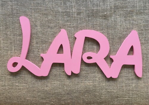 Letras Decorativas Nome De Parede