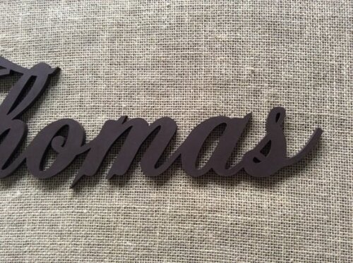 Letras Decorativas Nome De Parede