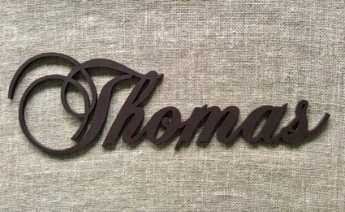 Letras Decorativas Nome De Parede