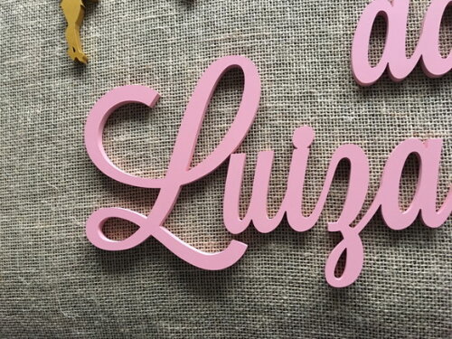 Letras Decorativas Nome De Parede TINKER BELL