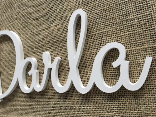Letras Decorativas Nomes de Parede