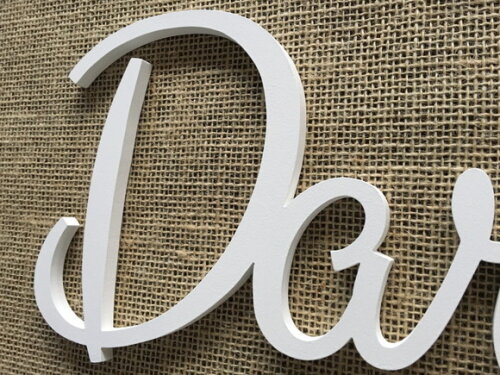 Letras Decorativas Nomes de Parede