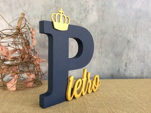 Letras Decorativas Nome Pequeno Príncipe