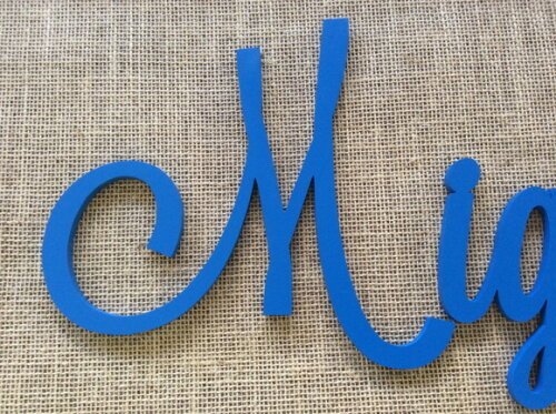 Letras Decorativas Nomes de Parede