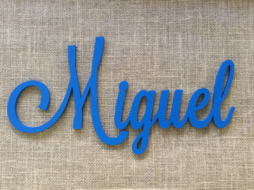 Letras Decorativas Nomes de Parede