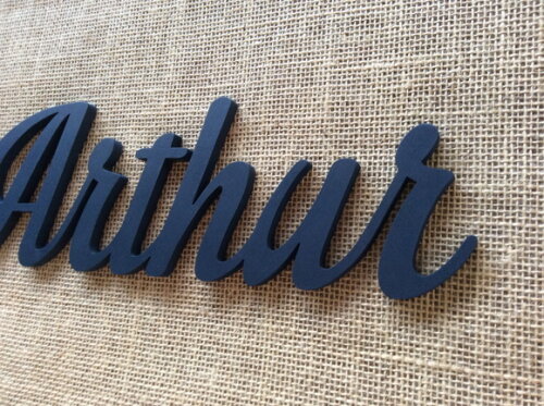 Letras Decorativas Nomes de Parede