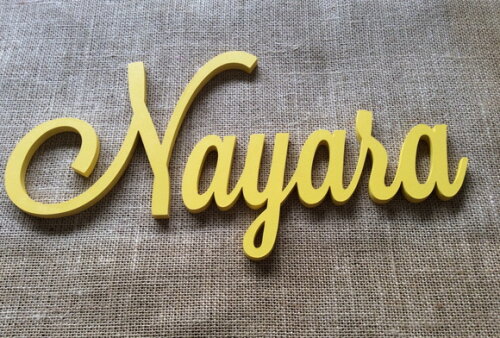 Letras Decorativas Nomes de Parede
