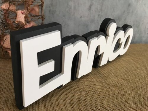 Letras Decorativas Nomes Sobreposição