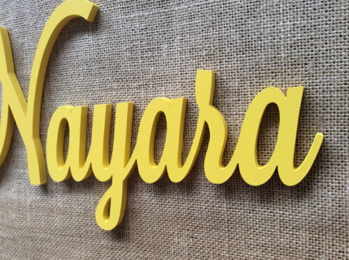 Letras Decorativas Nomes de Parede