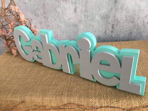 Letras Decorativas Nomes Sobreposição