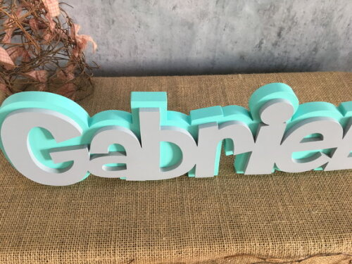 Letras Decorativas Nomes Sobreposição