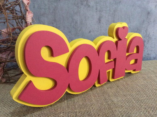 Letras Decorativas Nomes Sobreposição