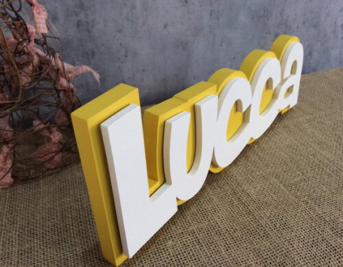 Letras Decorativas Nomes Sobreposição