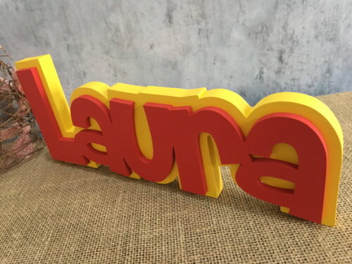 Letras Decorativas Nomes Sobreposição Turma da Mônica