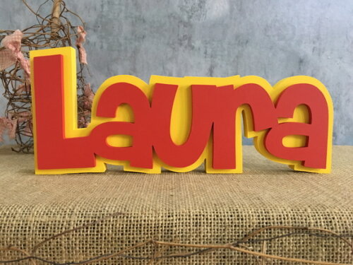 Letras Decorativas Nomes Sobreposição Turma da Mônica