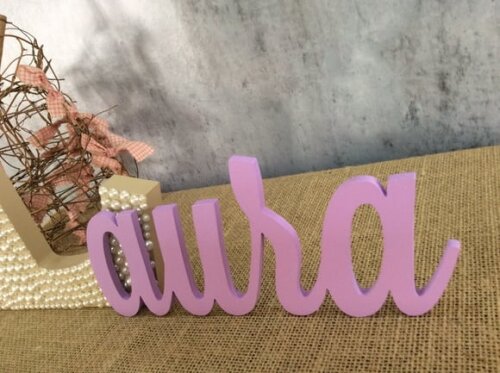 Letras Decorativas Pérola